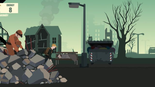 Quakeline là game sinh tồn kết hợp phiêu lưu đi cảnh, giải đố chủ đề thảm họa động đất
