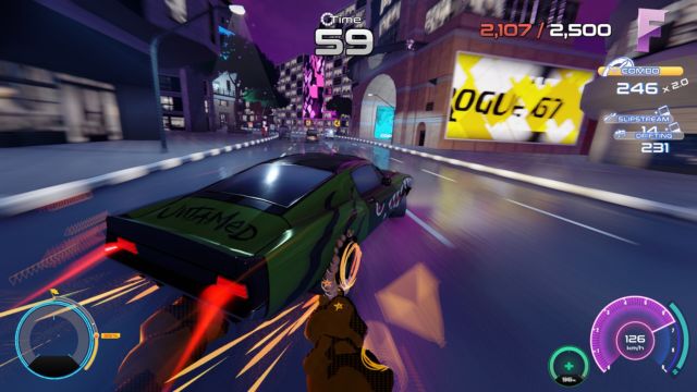 Driving Rogue là game đua xe thể thao arcade hoài cổ trên máy tính