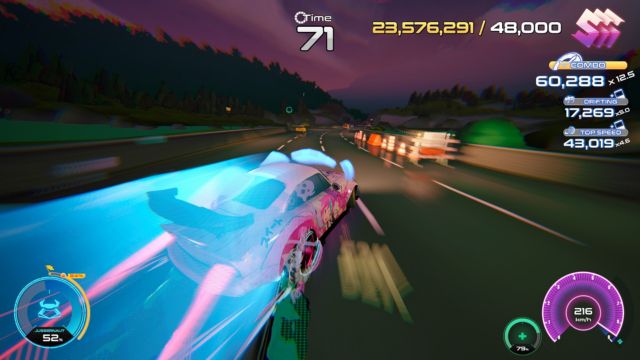 Game Driving Rogue kiểm tra tốc độ, phản xạ và bản lĩnh người chơi