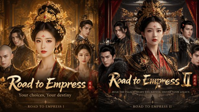So sánh Road to Empress I và Road to Empress II