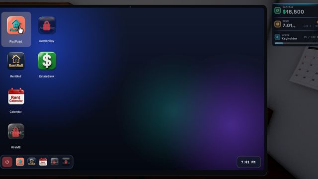 Tái đầu tư số tiền kiếm được trong Rent Due game để mua bất động sản mới và thuê người quản lý