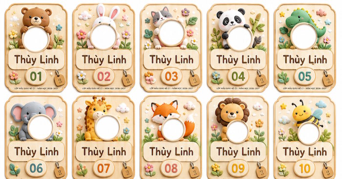 Giáo viên dễ dàng thiết kế thẻ tên học sinh bằng ChatGPT