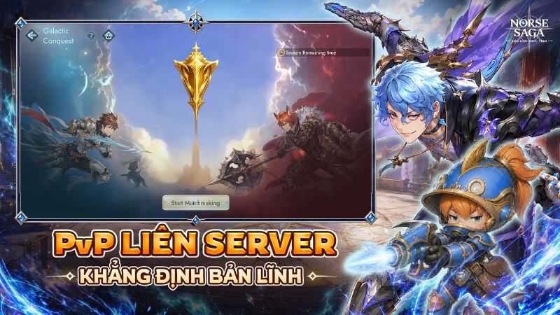 Hoạt động PvP liên server khẳng định bản lĩnh
