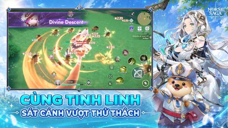 Chiêu mộ các Tinh Linh với kỹ năng và vai trò khác nhau