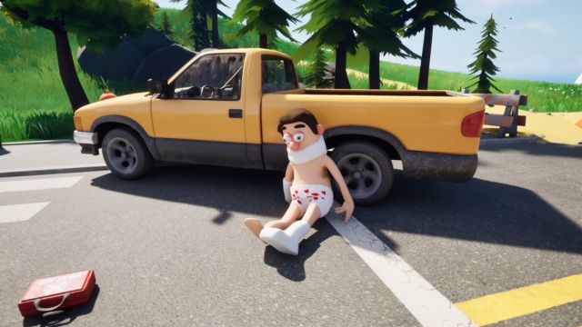 Nhân vật trong Emergency Buddies game có tạo hình cách điệu hài hước