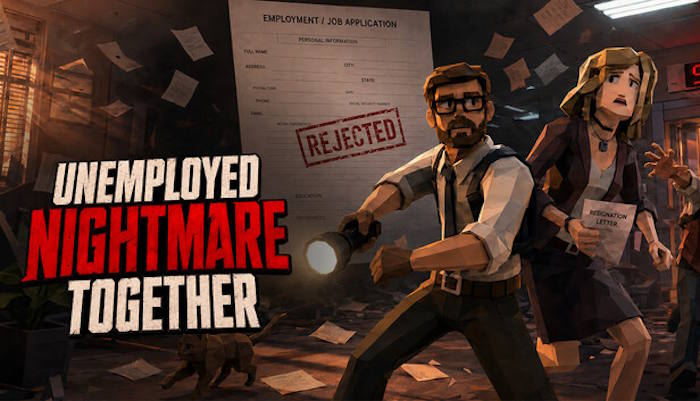 Unemployed Nightmare Together là game kinh dị co-op dành cho 1-4 người