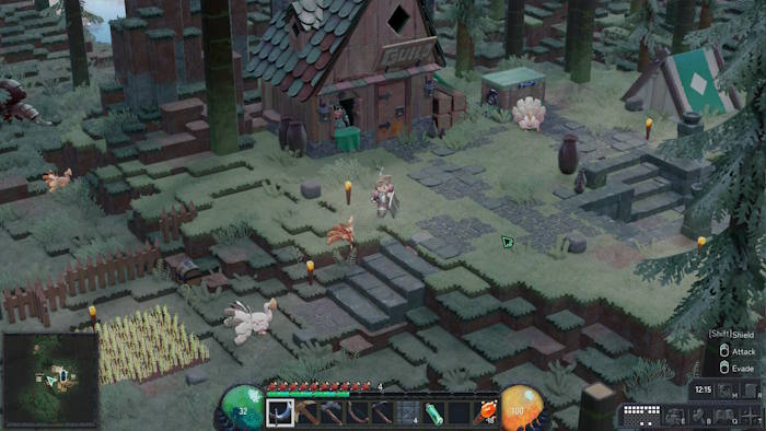 Direland là game phiêu lưu sinh tồn sandbox thế giới mở