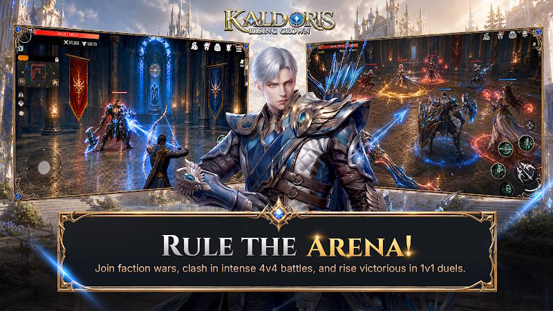 Kaldoris: Rising Crown mang đến các trận chiến phe phái, đụng độ 4v4 căng thẳng hay đối đầu 1v1