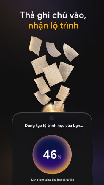 Thả ghi chú để nhận lộ trình