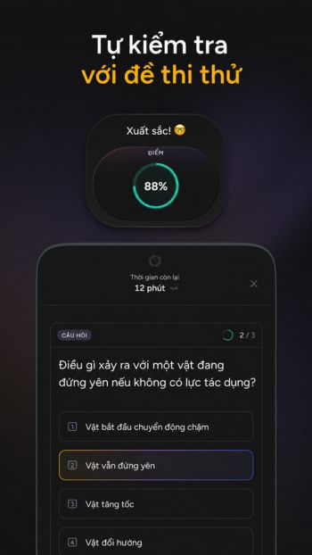 Tự kiểm tra với đề thi thử
