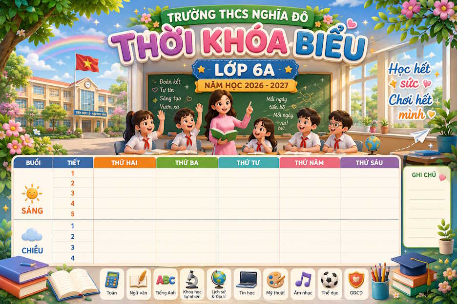 Tạo thời khóa biểu online