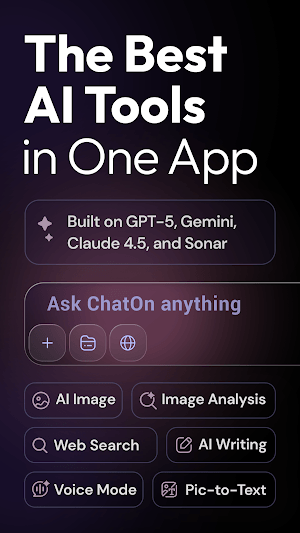 ChatOn là ứng dụng chatbot AI và trợ lý ảo thông minh
