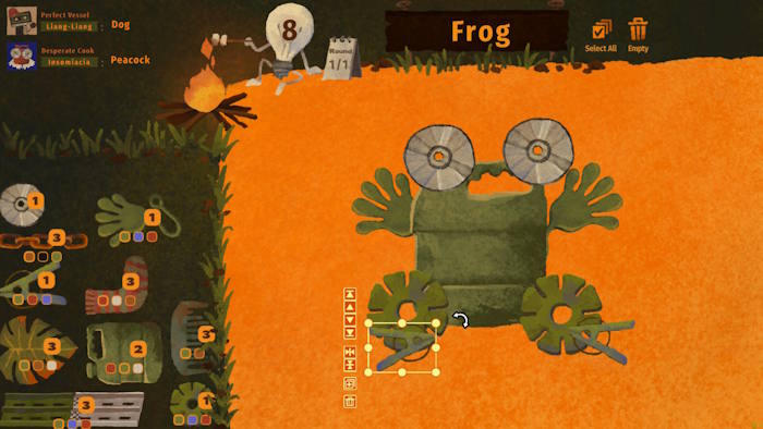 Thử sức với nghệ thuật trừu tượng trong game We Junk Artists