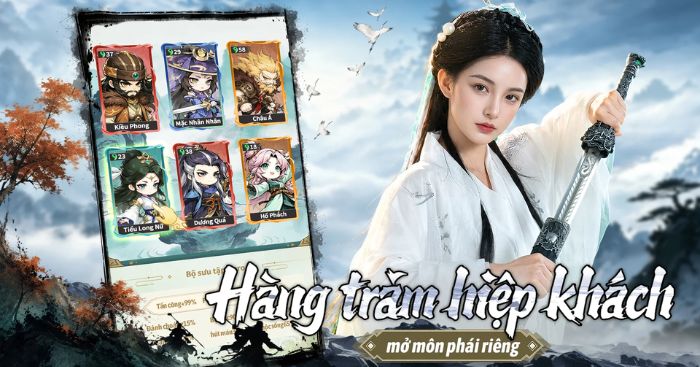 Hàng trăm hiệp khách, mở môn phái riêng