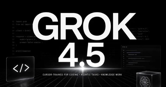 Grok 4.5 là mô hình reasoning mixture-of-experts độc quyền của SpaceXAI