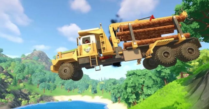 Timber Truck: Chaos Coop * Party game đốn gỗ hỗn loạn