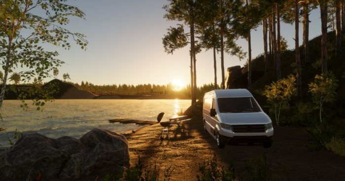 Vanlife Finland * Game cuộc sống trên xe cắm trại ở Phần Lan