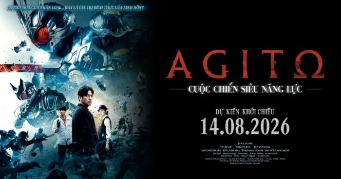 Agito: Cuộc chiến siêu năng lực * Phim điện ảnh hành động, viễn tưởng Nhật Bản