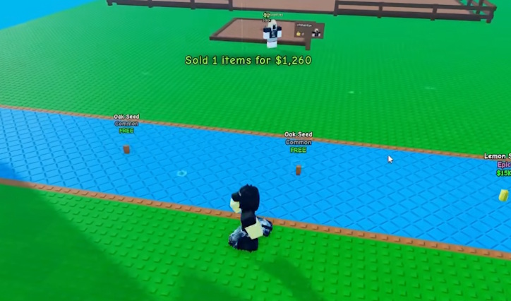 Hướng dẫn kiếm tiền trong game Roblox Greedy Growers
