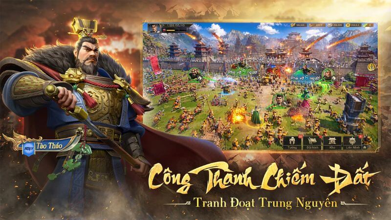 Công thành chiến đất, tranh đoạt Trung Nguyên