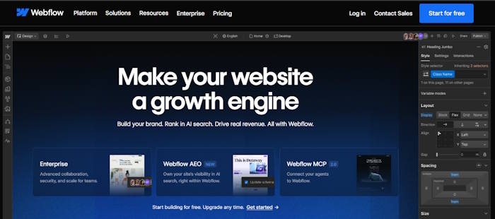 Thiết kế và quản lý website trên cùng một nền tảng