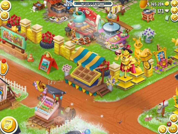Bảng sự kiện Hay Day