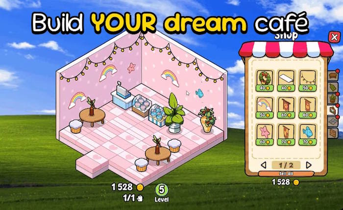 Cat Caffeine là game mô phỏng quán cà phê mèo thư giãn