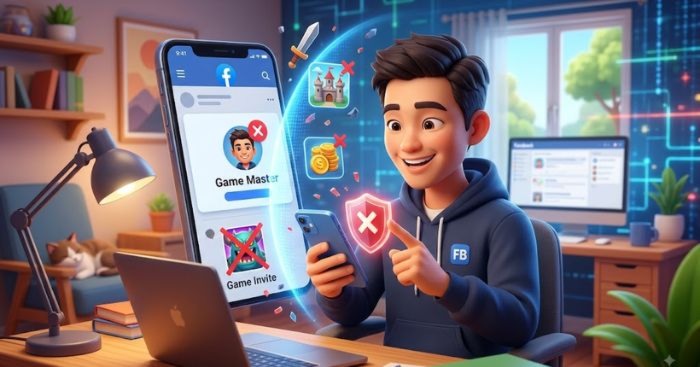 Mẹo tắt thông báo lời mời chơi game trên Facebook
