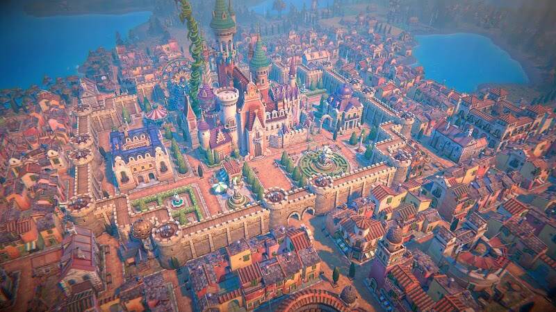 Fabledom là game mô phỏng phiêu lưu xây dựng thành phố hấp dẫn