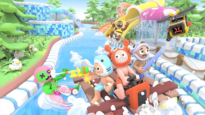 Lazy River là game bắn súng co-op vui nhộn tại công viên nước