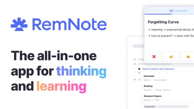RemNote là ứng dụng ghi chú AI và học tập toàn diện cho học sinh sinh viên