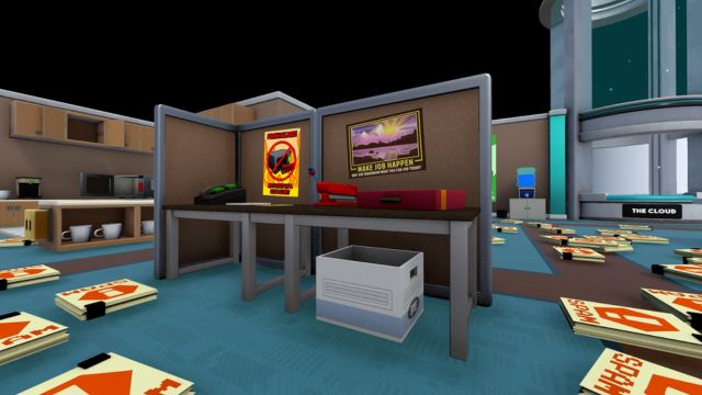 Hợp tác hoặc cạnh tranh để thăng tiến trong Job Simulator: Human Relations