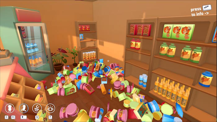 Tidy Mart là game mô phỏng sắp xếp đồ vật ấm cúng
