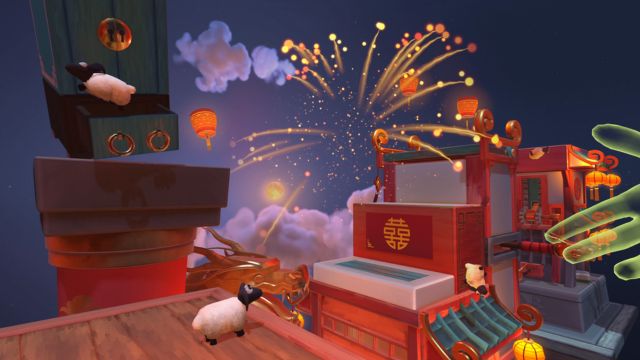 Mỗi câu đố trong Tiny Flock VR là một thế giới mô hình 3D tuyệt đẹp