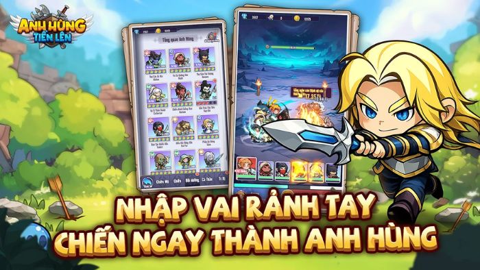 Game nhập vai, rảnh tay chiến ngay thành anh hùng