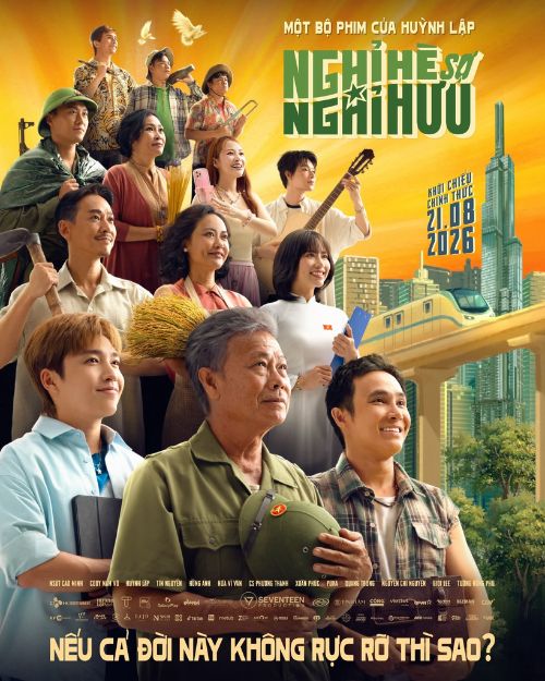 Poster phim Nghỉ hè sợ nghỉ hưu