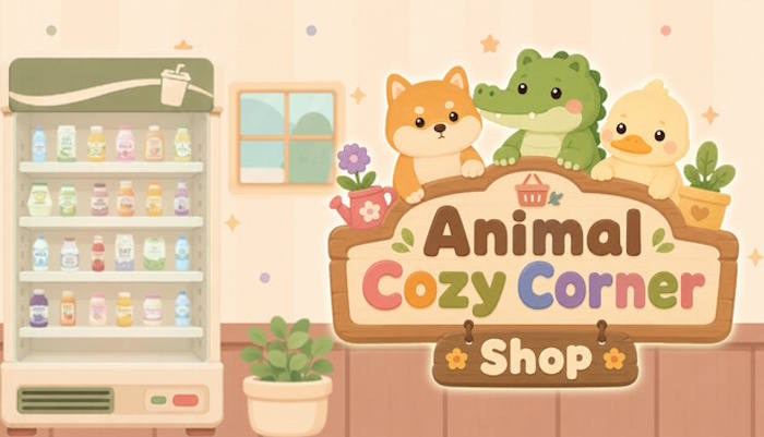 Animal Cozy Corner Shop là game quản lý cửa hàng nhàn rỗi và ấm cúng