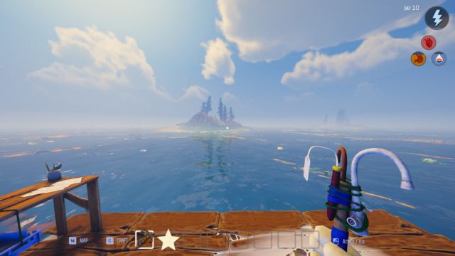 Coastless là game sinh tồn phiêu lưu trên chiếc bè tạm giữa đại dương bao la