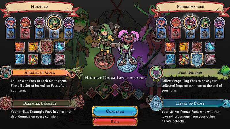  Tham gia những trận chiến roguelike theo lượt