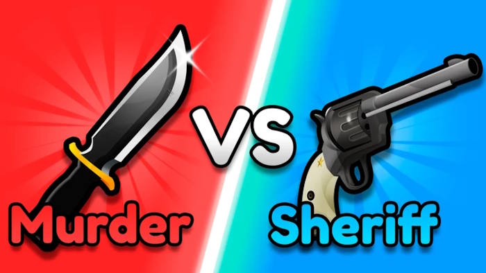 Murderers VS Sheriffs là game bắn súng nhiều người chơi trên Roblox