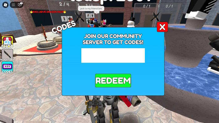Nhập code Murderers VS Sheriffs để nhận phần thưởng miễn phí