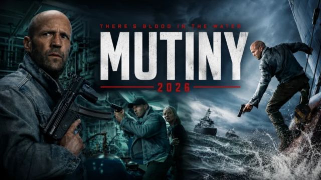 Poster phim Mutiny (2026) - Tàu buôn người của Jason Statham 