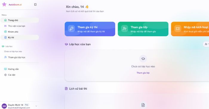 AutoExam.ai - AI hỗ trợ giáo viên ở mọi bước và cá nhân hóa cho từng học sinh