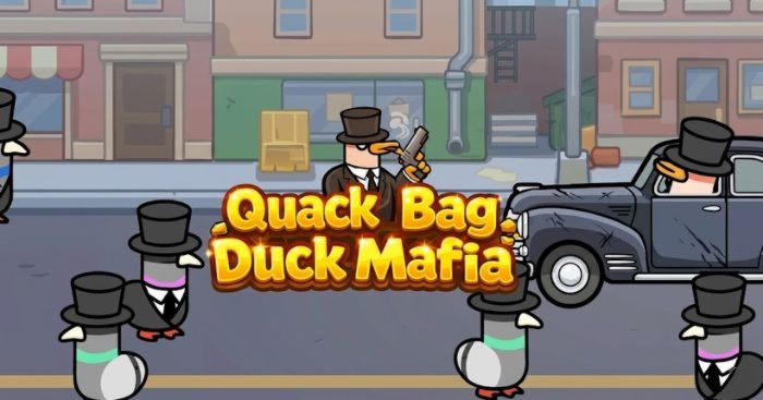 Quack Bag: Duck Mafia * Game chiến thuật, sắp xếp túi thế giới băng đảng Vịt
