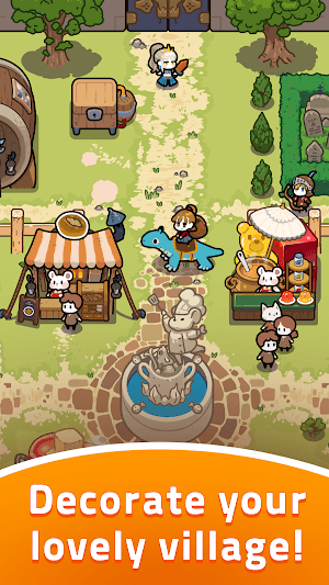 Xây dựng và trang trí ngôi làng của bạn trong game Tasty Monster Town