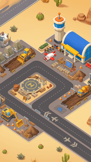Xây dựng và quản lý đế chế hàng không của bạn trong game Airport Kingdom