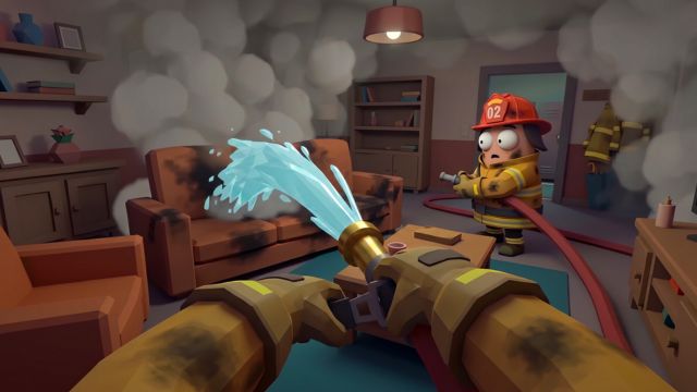 Flame and Blame là party game đội cứu hỏa vụng về, hay đổ lỗi siêu hài hước