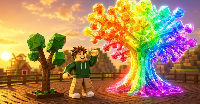 Game Nhà trồng tham lam trên Roblox