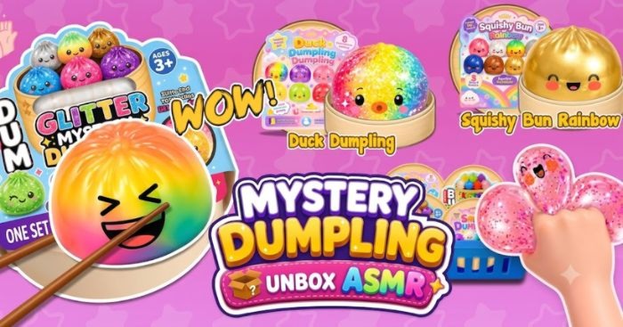 Mystery Dumpling: Unbox ASMR * Game mô phỏng mở lồng hấp bánh bao