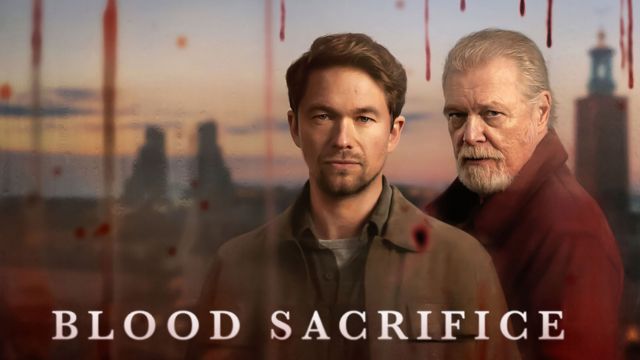 Poster phim tội phạm bí ẩn Blood Sacrifice - Cuộc hiến tế bằng máu trên Netflix